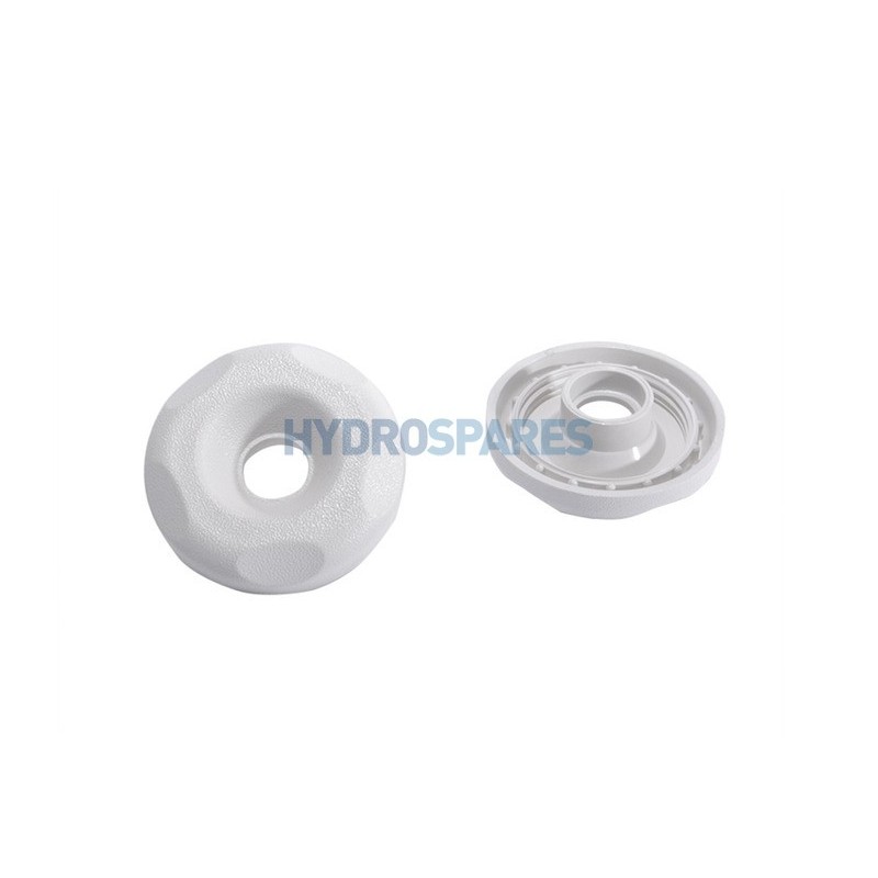 Top Access Divert Valve 1" Cap White - Textured