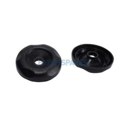 Top Access Divert Valve 2" Cap Black - Textured