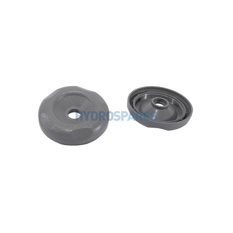 Top Access Divert Valve 2" Cap Grey - Textured