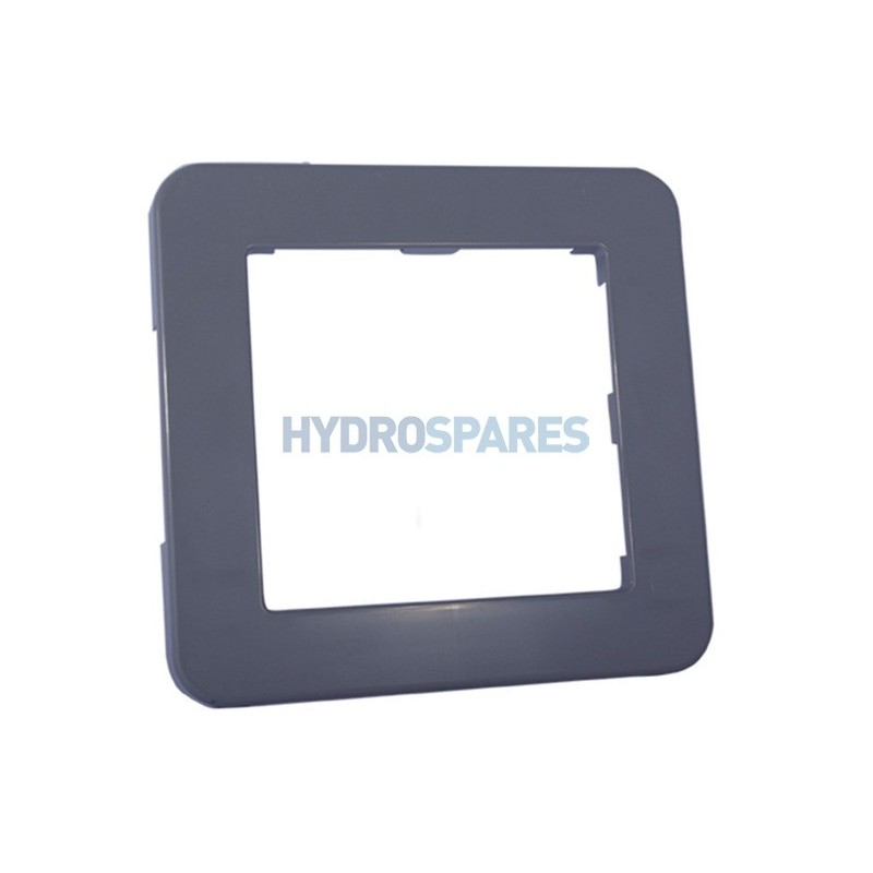 10 sq. ft. Spa Skim Filter Square Trim Plate Grey 10 sq. ft. Spa Skim Filter Square Trim Plate Grey
