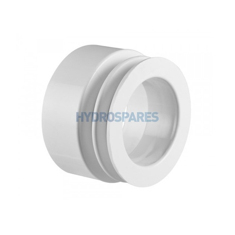 Gunite Mini Jet Niche Adapter (Thread IN) White - 425-5070 Gunite Mini Jet Niche Adapter (Thread IN) White - 425-5070