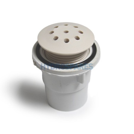 Air Injector Pepper Pot - White Straight 1.0" Soc