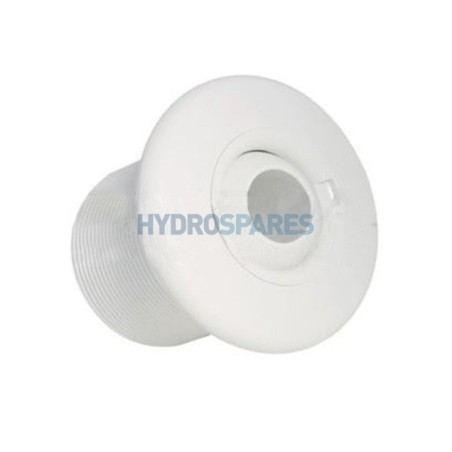 Hydro Jet Front - Directional White (45B) Shaft length 65mm - ABS (With Gasket)