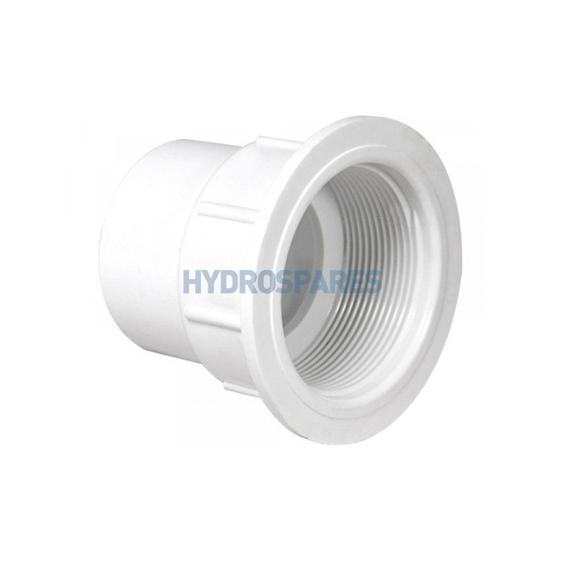 Suction Nut - Straight  PVC 50mm Socket or 2.0" Spigot