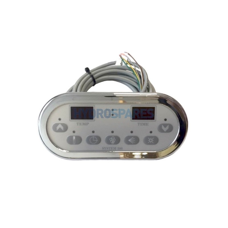 Top Side Control - System 500 Digital (1B) Chrome