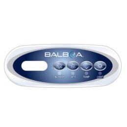 Balboa | Top Side Panel VL200 - Jets Temp Light