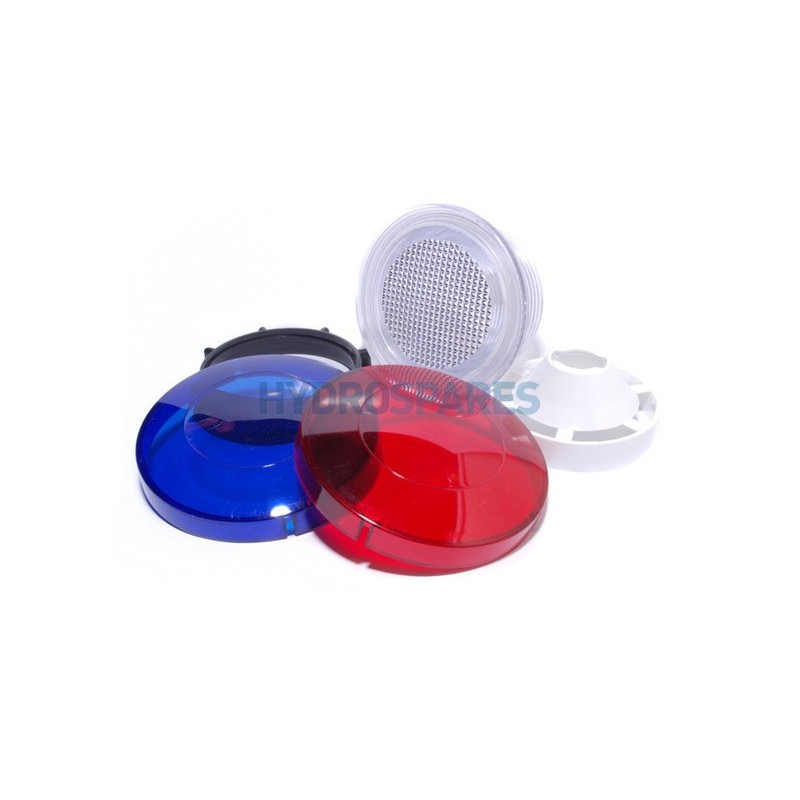 Spa Light -  Housing Only - O'Ryan 3-1/2"  With Red & Blue Lens