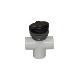 Passion | Diverter Valve - 1 1/2" S x 1 1/2" S x 1 1/2" S Plus Handle DSG-Black