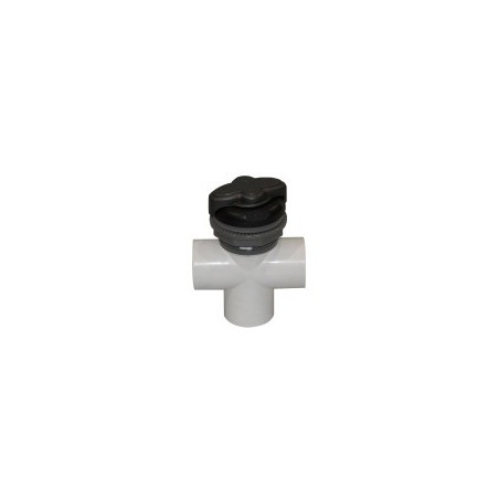 Passion | Diverter Valve - 1 1/2" S x 1 1/2" S x 1 1/2" S Plus Handle DSG-Black