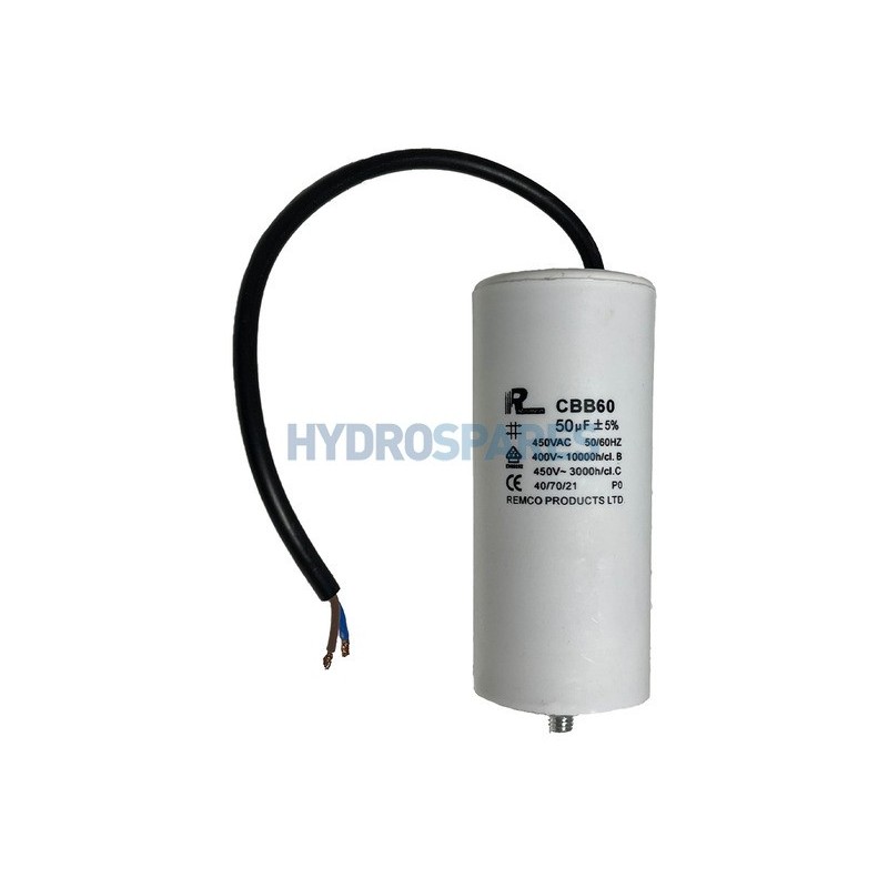 Capacitor - HS PRO - Motor Run - Flying Lead 14µf