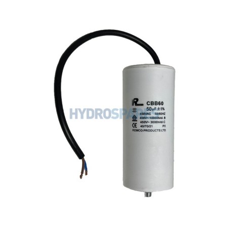 Capacitor - HS PRO - Motor Run - Flying Lead 25µf