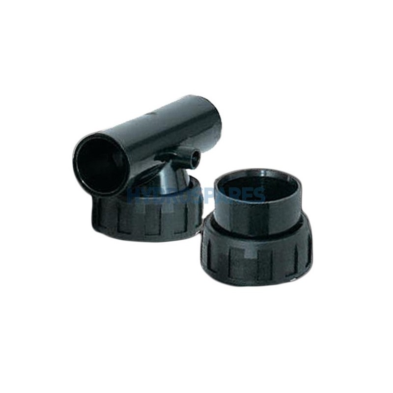 Pump Union Set - Euro Buttress (Tiper 15) 1 x 50mm & 1 x  32mm Tee