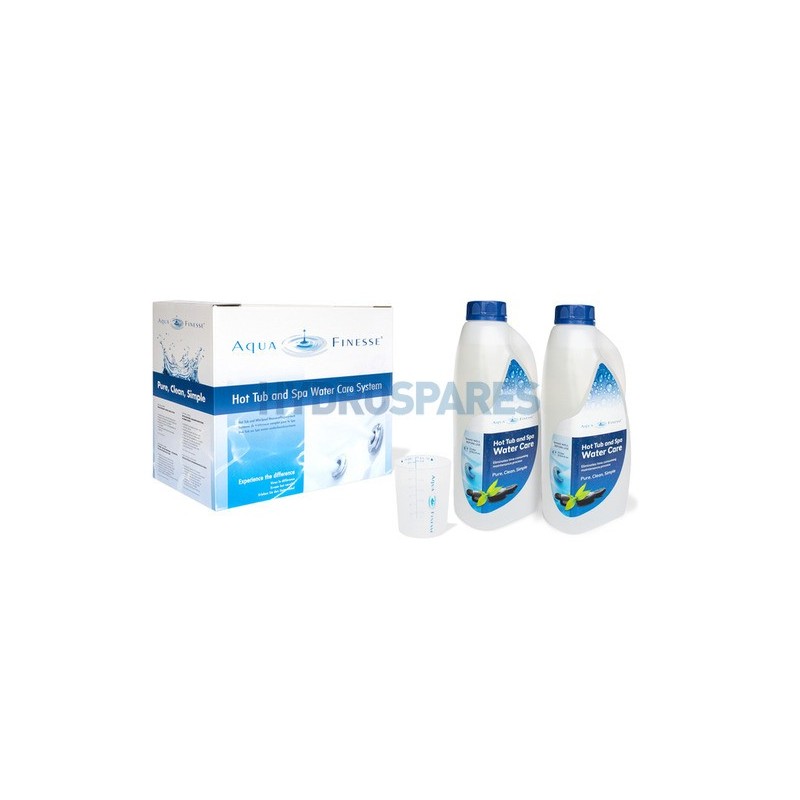 Aqua Finesse - Hot Tub & Spa Water Care System 4 Litre Kit