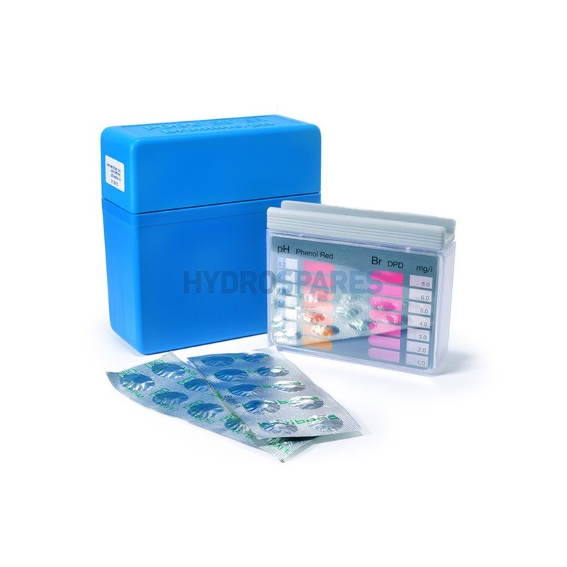 Test Kit - AF108 Bromine/PH  Br: 1.0 - 8.0 mg/l & pH: 6.8 - 8.2)