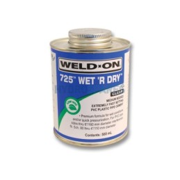 725 Wet 'R Dry Solvent Cement - Clear 500ml