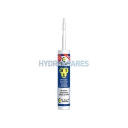 BT1 Bathroom Sealant & Adhesive WHITE - Anti Mould 290ml