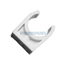 Pipe Clip IMP - 2.0"  ABS - White (Single)