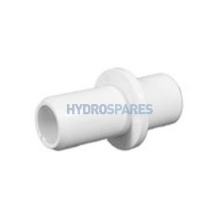 Adapter - SmoothBarb/Spig  IMP White 3/4"SB x 1/2"Spigot PVC