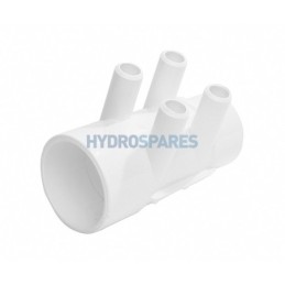 Manifold - 1.5" - 4 Barb (SP) 3/4" Smo Barb - Socket x Spigot