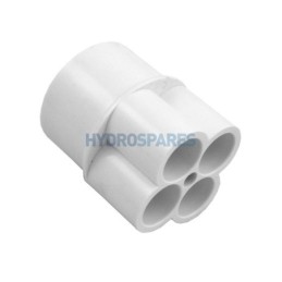 Manifold - 1.5" - 4 Port 1/2" Port - Socket