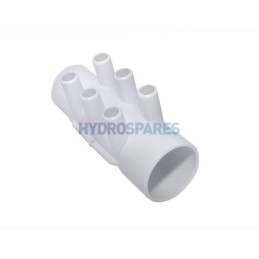 Manifold - 2.0" - 6 Barb (SP) 3/4" Smo Barb - Socket x Spigot