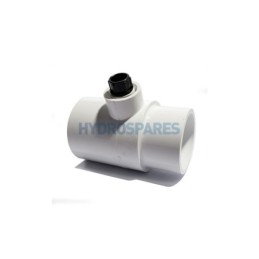 Waterway Air Bleed - 2.00" Straight  Socket x Spigot