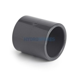 Coupler - Equal  1.5" Grey - PVC