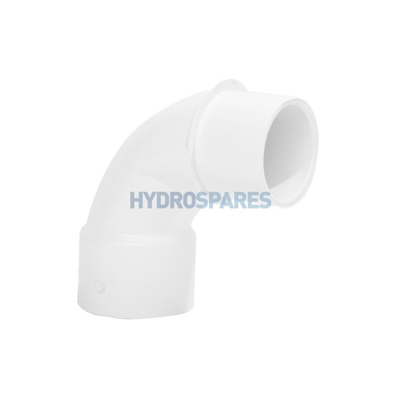 Elbow - 90° Swept  IMP - White 1.5" - PVC - Street