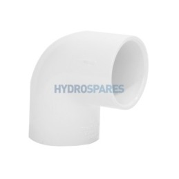 Elbow - 90° Equal  IMP - White  2.0" - PVC