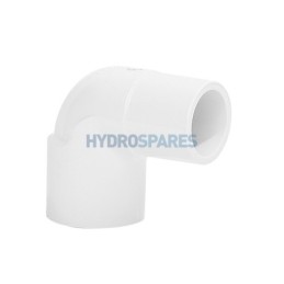 Elbow - 90° Street  IMP - White  1.5" - PVC - M x F