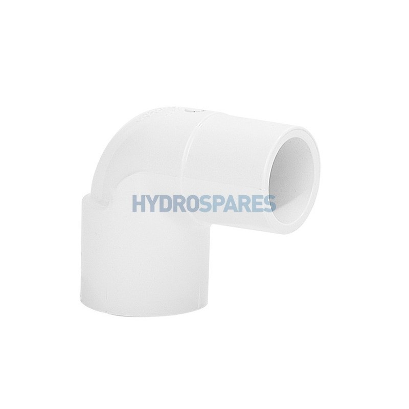 Elbow - 90° Street  IMP - White  2.0" - PVC - M x F