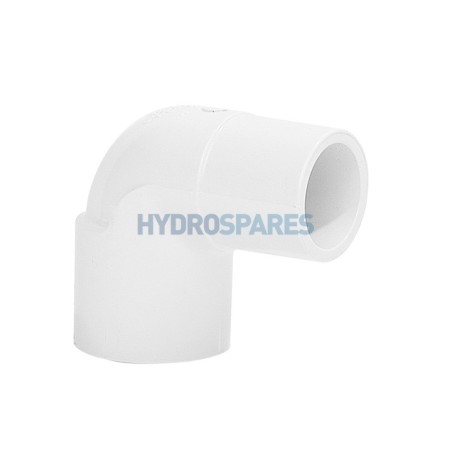 Elbow - 90° Street  IMP - White  2.0" - PVC - M x F