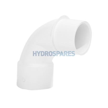 Elbow - 90° Swept Equal  IMP - White  1.5" - PVC