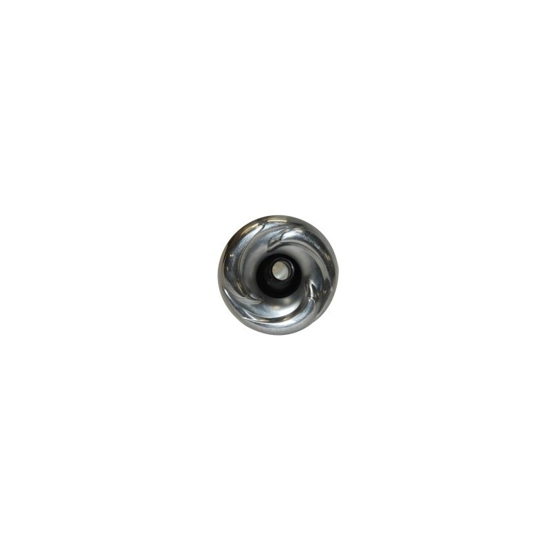 Passion | 3 3/8" Mini Jet Adjustable Directional Snap-In Dream Style Chrome-Black Passion | 3 3/8" Mini Jet Adjustable Directional Snap-In Dream Style Chrome-Black