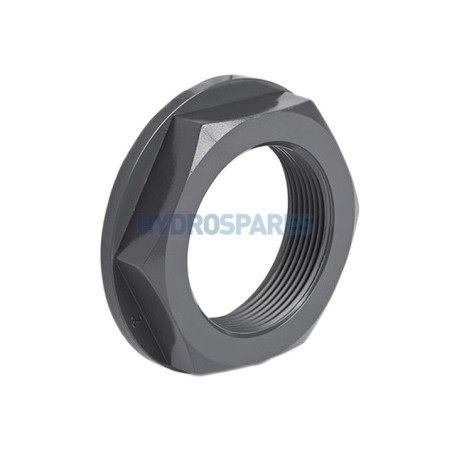 Back Nut  IMP Grey 1 1/2" BSP PVC