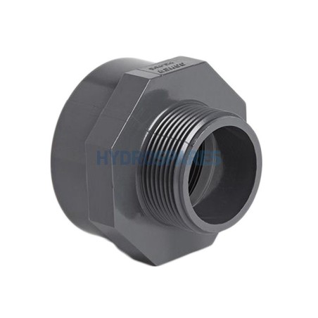 Reducer - BSP Thread  IMP Grey 2" BSP Soc x 1.5" BSP Spg PVC