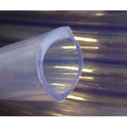 3/4" Flexible Vinyl Pipe Clear 1m