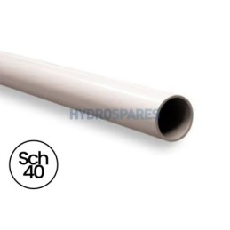 Rigid Pipe - IMP - White 1.0" - SHD 40