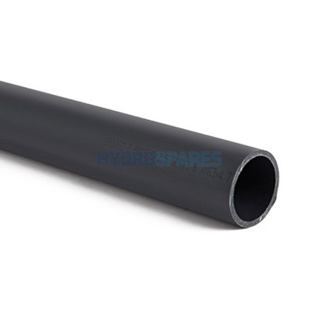 63mm Rigid PVC Pipe PN16 Grey 1m 16Bar