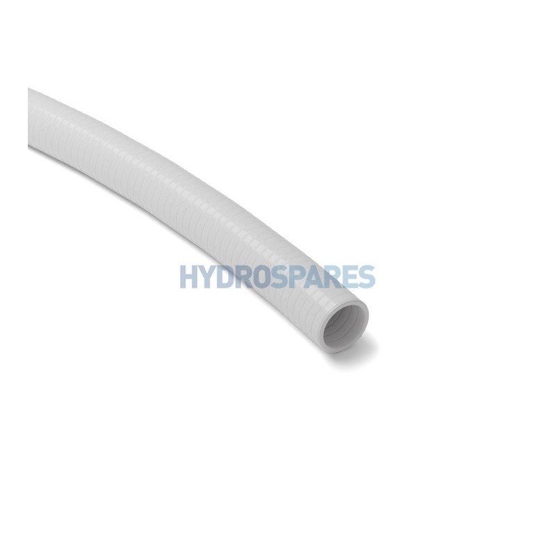 1.5''-  Semi Rigid Pipe -White  1Mtr