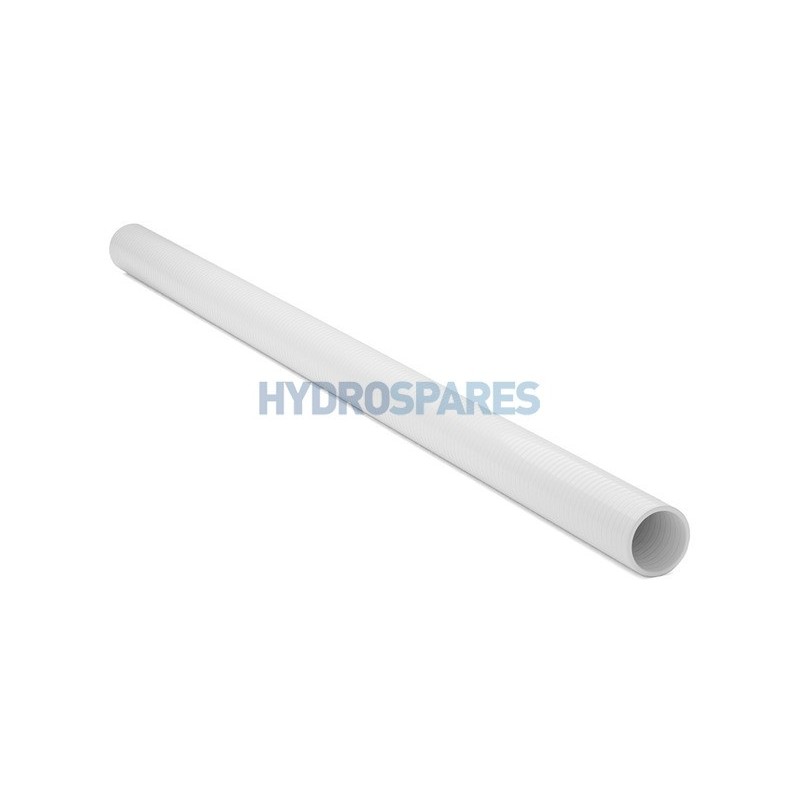 1.5''-  Semi Rigid Pipe -White  2Mtr Straight Length)