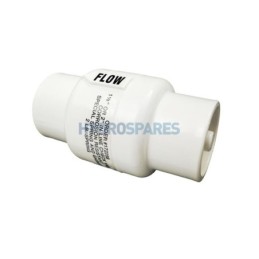 Rainbow Check Valve  1.5"Socket/2.0" Spigot - 2lb Spring