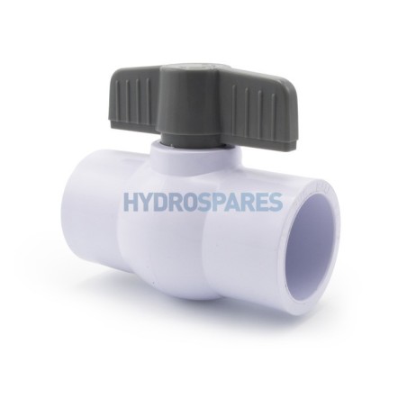 Ball Valve (IMP) - 1.5" Soc x Soc PVC