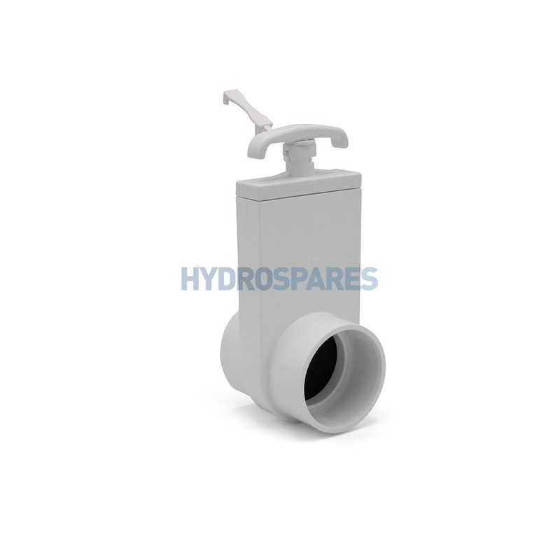 Slice Valve 2" Socket - Socket White